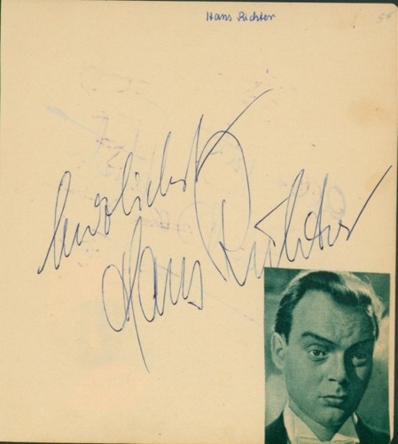 Autogrammkarte schauspieler - autogrammkarte,