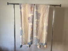 Gardinen Schlaufenschals mehrfarbig Blumenmuster