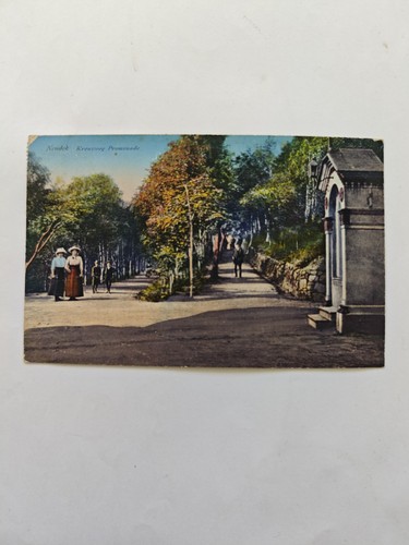Ansichtskarte neudeck kreuzweg - ansichtskarte,
