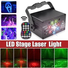 240 Muster Lichteffekt RGB LED Laser DJ Projektor Disco Party Bühnenbeleuchtung