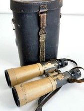 Doppelfernrohr 10 x 50 der Wehrmacht. Hersteller bmj. Klare Durchsicht. Original