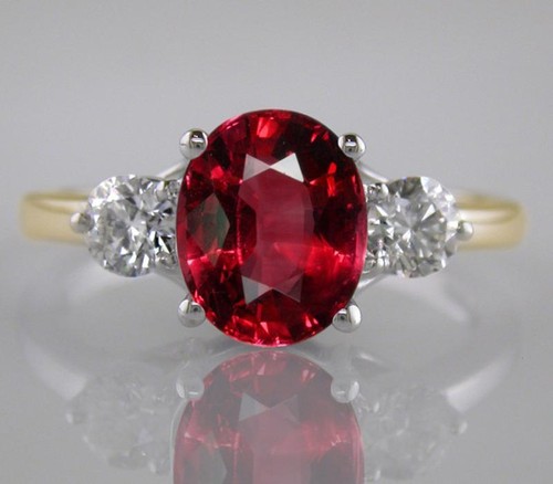 55ct oval rubin - oval,