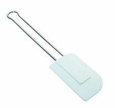 Stielschaber  Teigschaber Silikonschaber Spachtel Metall Gummi Profi