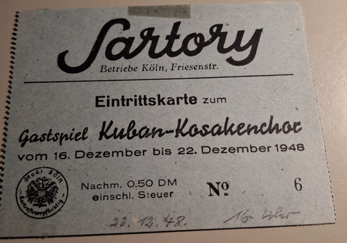 Alte eintrittskarte - alte,
