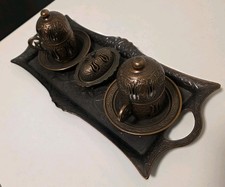 Bronze Kaffee Set Türkischer