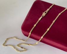 Luxus Goldkette Herz 2mm