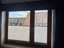 Plissee nach maß Faltrollo Faltstore Montage in der Glasleiste Jalousie Rollo C1