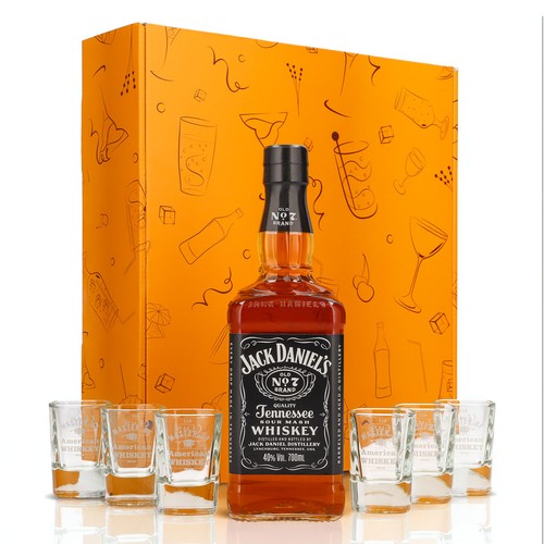 Jack daniels geschenkset - geschenkset, 0,7l