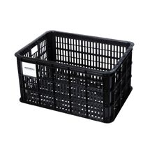 Fahrradbox Crate L schwarz 40l