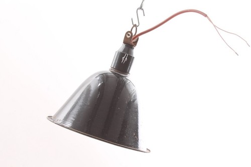 Kleine emaillelampe e27 - kleine,