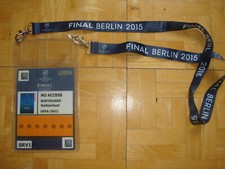 2015 Ticket Pass UEFA CL Champions League Final Juventus Turin FC Barcelona