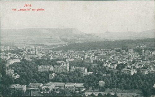 Ansichtskarte jena vom - jena,