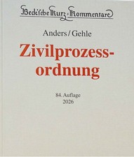 ZPO Kommentar - Anders/Gehle