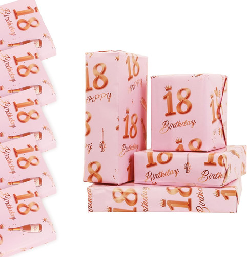 Geschenkpapier zum - , 18