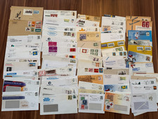 BRD Bund 105 Briefe/Karten gelaufen Sieger, Borek, Krüger, Goldhahn, Globus etc.