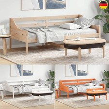 Tagesbett Bett mit Sperrholzlatten Bettgestell mit Schutzgitter Bettrahmen Holzb