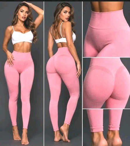 Rosa leggings damen high waist - rosa,