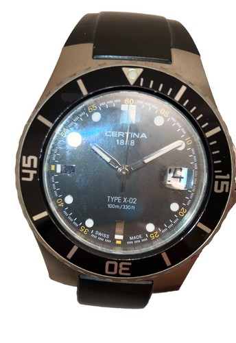 Certina typ 02 - certina, x-02