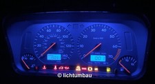 VW Golf 4 Cabrio UK US Tacho 2,0 1,8 MFA BLAU Tankwarnleuchte Golf 3 Check