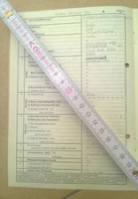 KFZ Typenschein D.B. 3,6 Sonderfahrzeug Kranaufbau 3626 ccm 73,5 PS von 1949