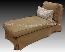 IKEA Bezug Ektorp Recamiere freistehend Idemo hellbraun 801.832.27 neu, ovp