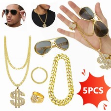 5 Stücke Goldkette Herren