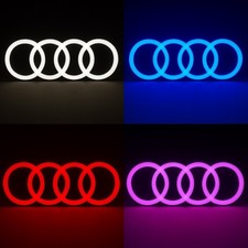 Audi LED Logo Lampe – Stylisches Leuchtschild als Fan-Deko oder Geschenk