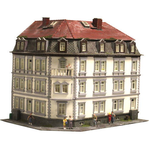 Diorama mehrfamilienhaus - diorama, /