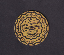 (Nr. 365 ) Briefmarken-Kapselgeld aus Zwickau, Demmler 5 Pfg.