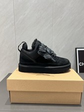 UGGS Lowmel Schnürschuhe Weiblich Sneaker Wildleder Winter Sneaker