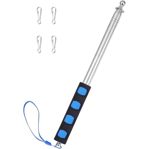 Teleskop fahnenmast set - fahnenmast,