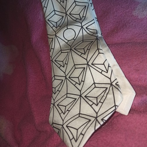 Krawatte mit gutta - ,