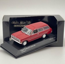 Minichamps 400041010 Opel Rekord A Caravan Bj.1962 in rot, 1:43, OVP, F5/18