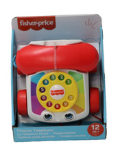Fisher-Price FGW66 - Plappertelefon Motorik Spielzeug mit Geräuschen