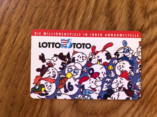 Telefonkarte lotto - telefonkarte, 12