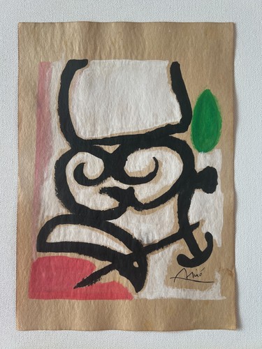 Joan miro zeichnung - miro, papier