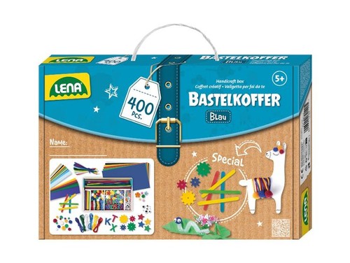 Bastelkoffer 400 teile - bastelkoffer, in