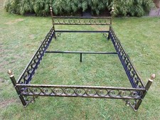 Handgefertigtes französisches Bett 140cm - stilvoll Schmiedeeisen