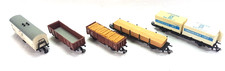 5x offene Güterwagen