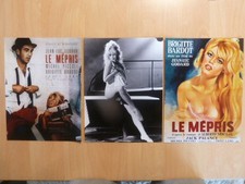 Brigitte Bardot, 3 Fotos a 20x30 cm  (unsigniert)
