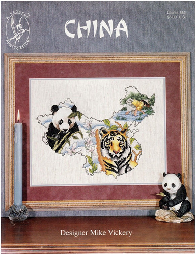 Kreuzstich panda tiger - kreuzstich,