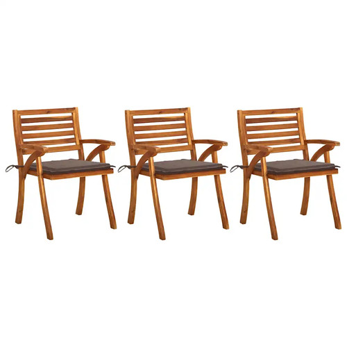 Garten essstühle mit kissen - mit, 3