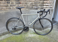 Rennrad silber aluminium - aluminium, 28