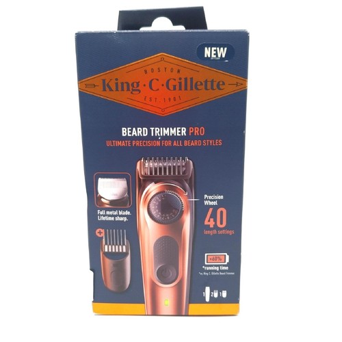 King gillette bartschneider - king, c