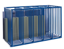 Blechtafelregal Kleinformat 1250x1100x2000 Blechregal Plattenregal Tafel-Regal