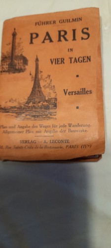 Stadtplan paris von - paris, 1941