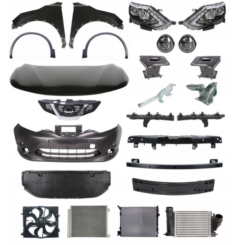 Satz motorhaube frontmaske - motorhaube,