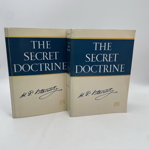 The secret doctrine vols - the, 1