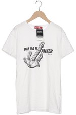 Derbe T-Shirt Herren Oberteil Shirt Sportshirt Gr. S Weiß #spdnxdx