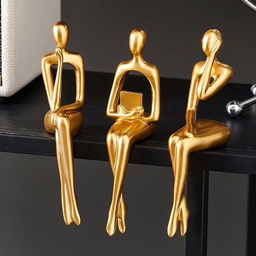 Sitzende figur abstrakte - figur,,